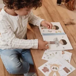 Little Dutch Aankleed- en stickerboek - Forest Friends