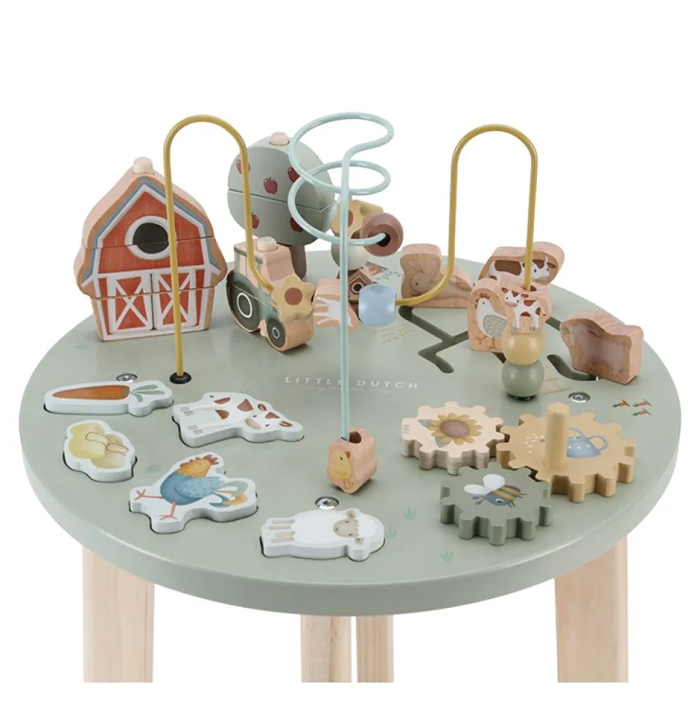 Little Dutch Activiteitentafel Little Farm