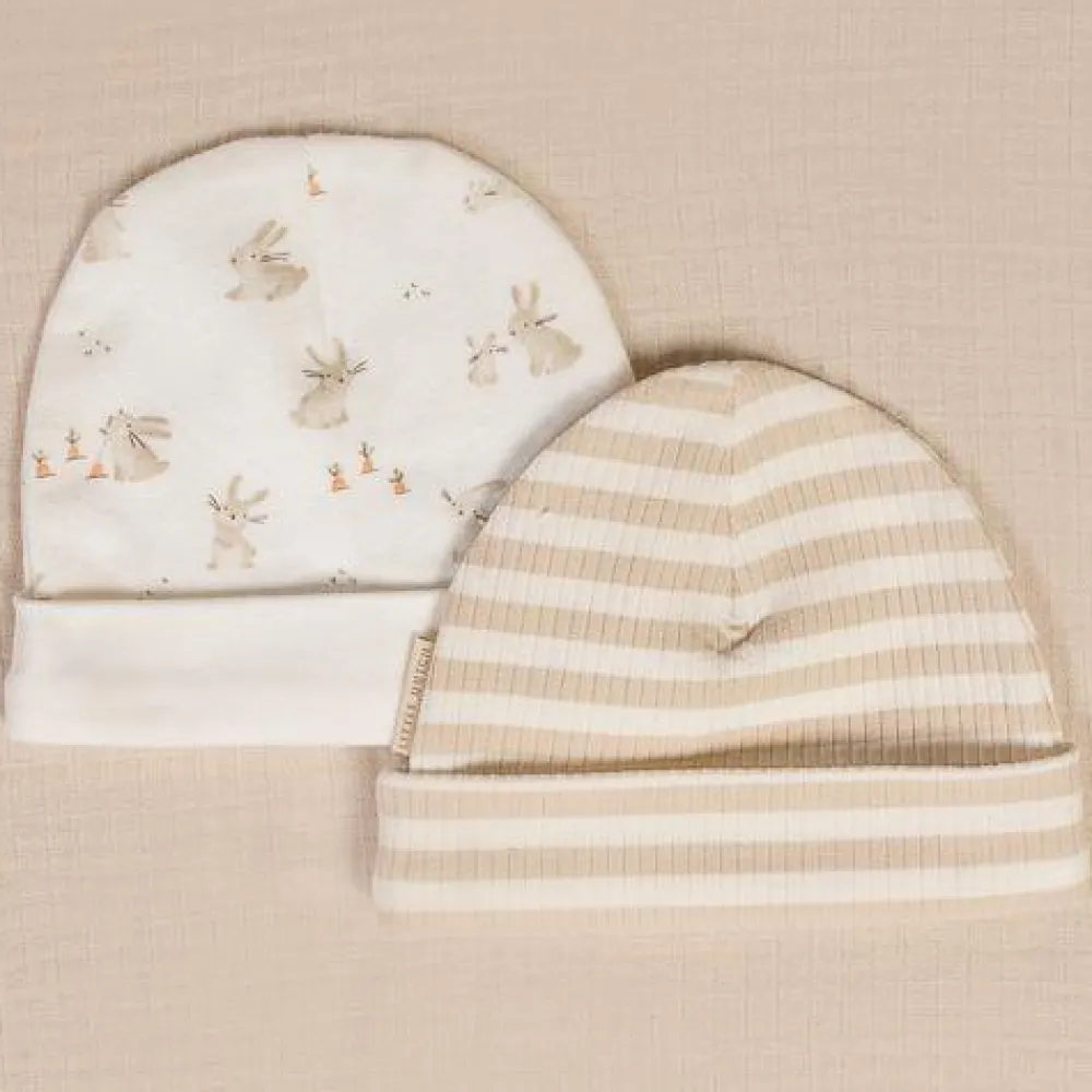 Little Dutch Babymutsje - Wit - Newborn Naturals - Baby Bunny