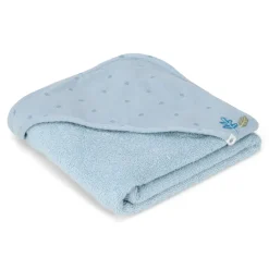 Little Dutch Badcape - Blauw - 75 x 75 - Essentials