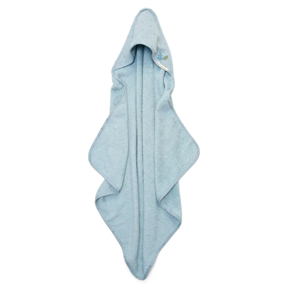Little Dutch Badcape - Blauw - 75 x 75 - Essentials