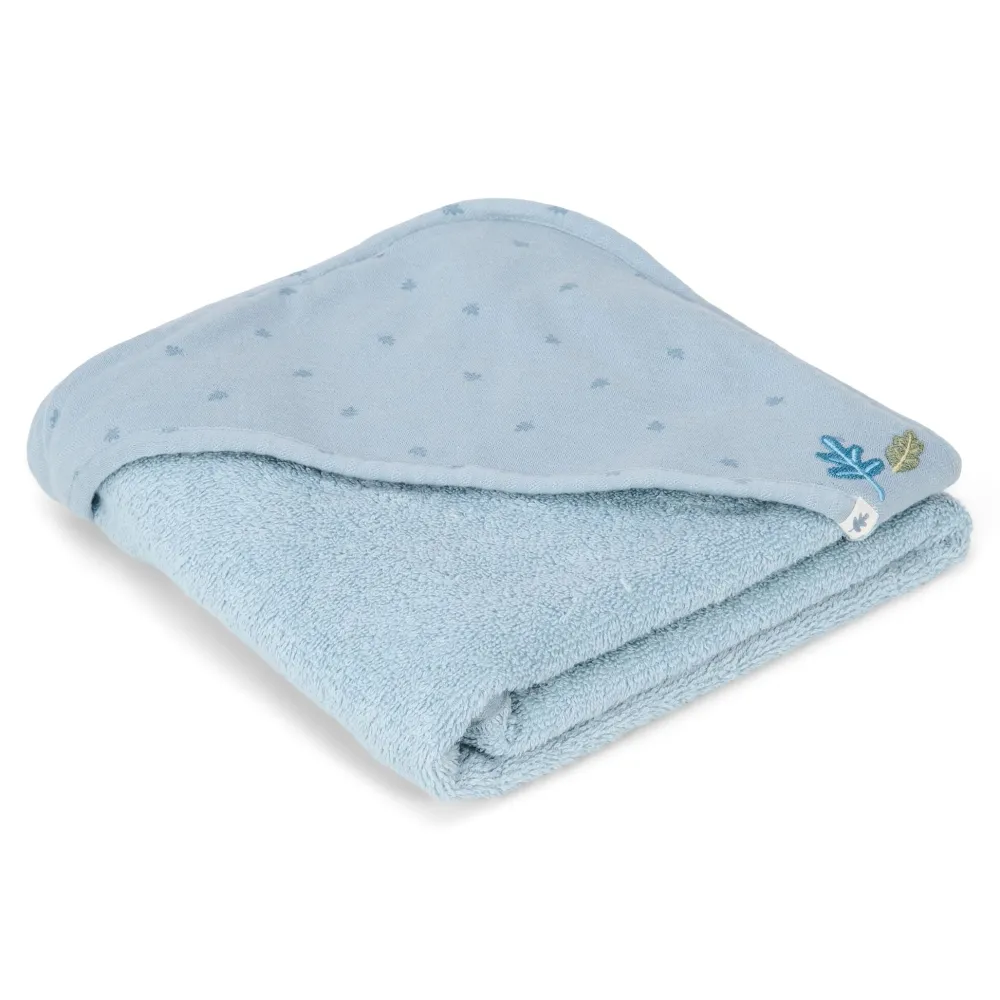 Little Dutch Badcape - Blauw - 100 x 100 - Essentials