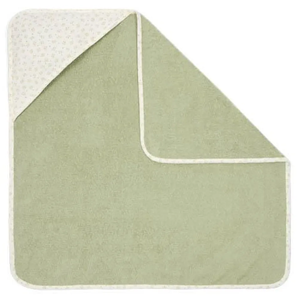 Little Dutch Badcape - Groen - Essentials - Blueberry Leaves