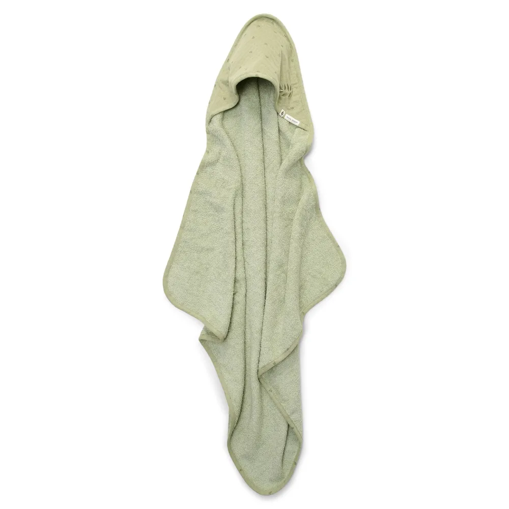 Little Dutch Badcape - Groen - 100 x 100 - Essentials