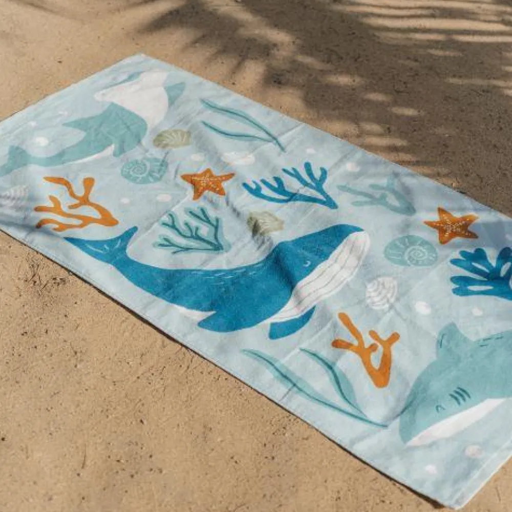 Little Dutch Badlaken Ocean Dreams Blue