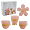 Little Dutch Badwand bekers - roze - Essentials