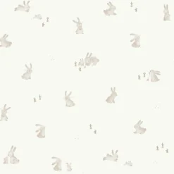 Little Dutch Behangstaal vliesbehang Baby Bunny