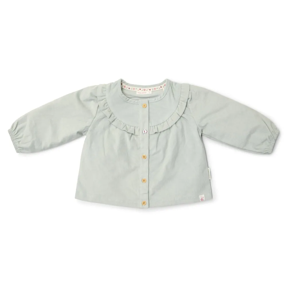 Little Dutch Blouse lange mouw - Groen - Fairy Garden