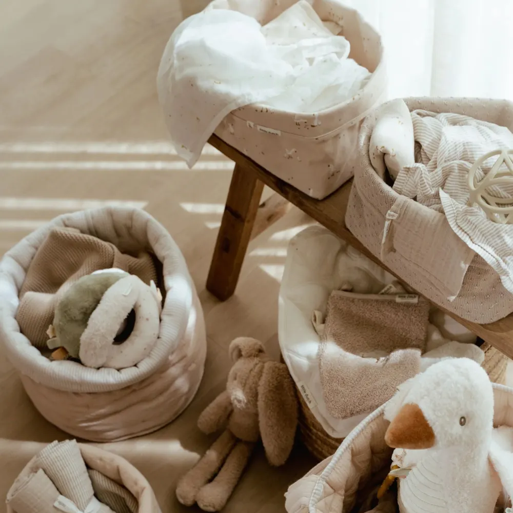 Little Dutch Commodemandje groot - Wit - Newborn Naturals - Little Goose