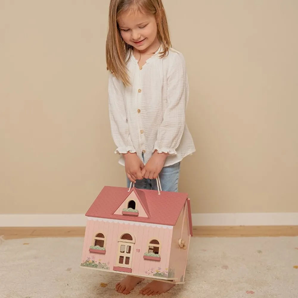 Little Dutch Draagbaar poppenhuis hout