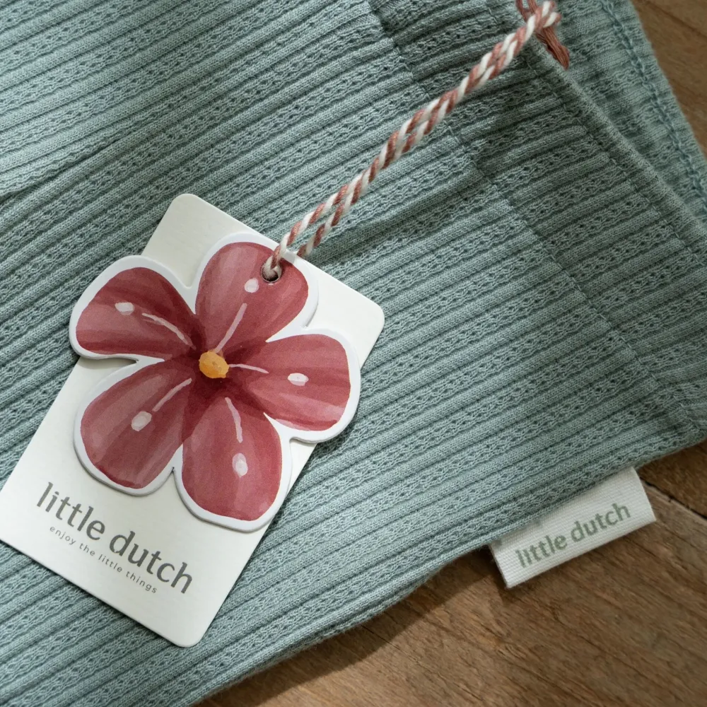 Little Dutch Flared broek - Groen - Fairy Garden