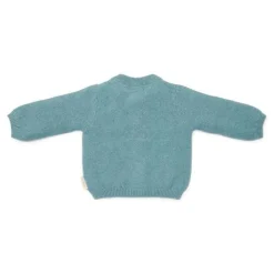 Little Dutch Gebreid vestje - Blauw - Forest Friends
