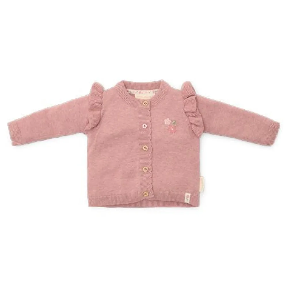Little Dutch Gebreid vestje - Roze - Fairy Garden