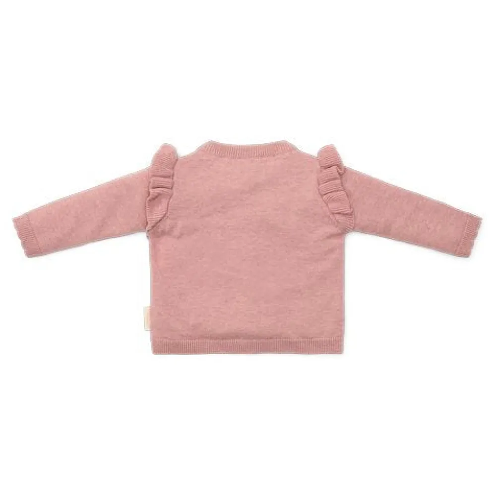 Little Dutch Gebreid vestje - Roze - Fairy Garden