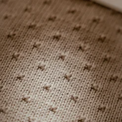 Little Dutch Gebreid wiegdeken - fleece - Beige - Essentials