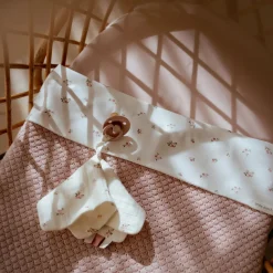 Little Dutch Gebreid wiegdeken - Fleece - Roze - Essentials