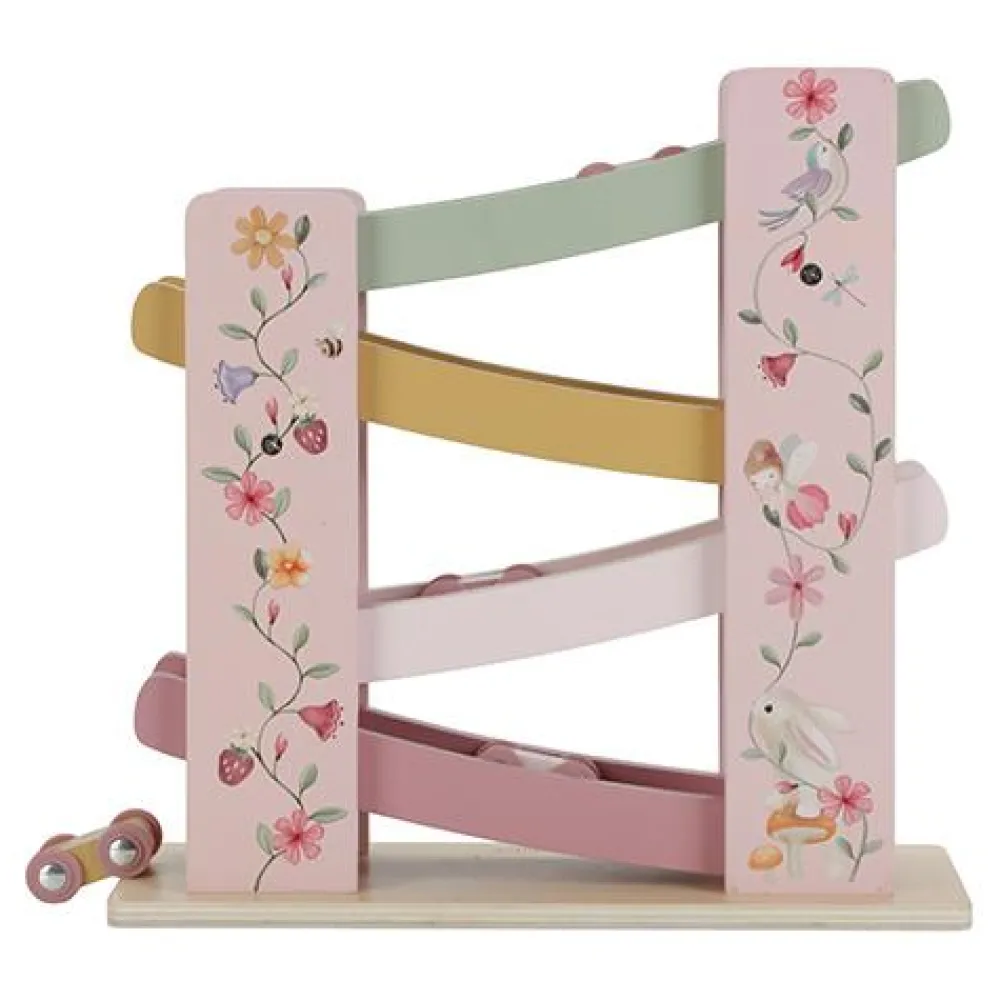 Little Dutch Houten autobaan - Roze - Fairy Garden