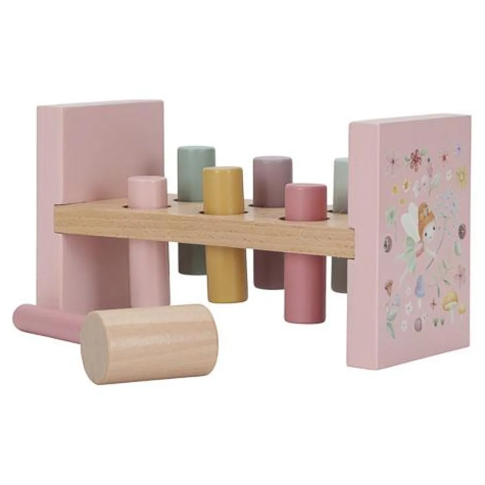 Little Dutch Houten Hamerbank - Roze - Fairy Garden