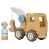 Little Dutch Houten hijskraan – Geel – Essentials