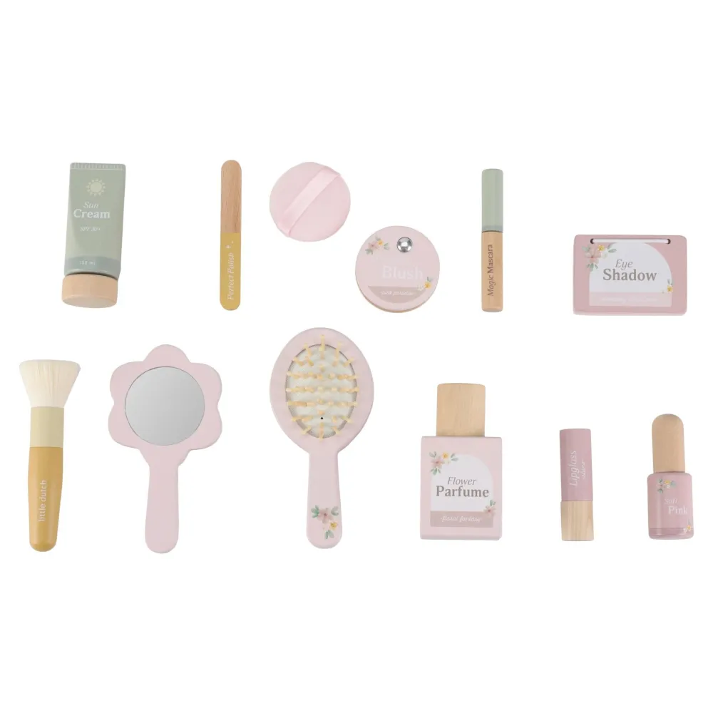 Little Dutch Houten make-up set - Roze