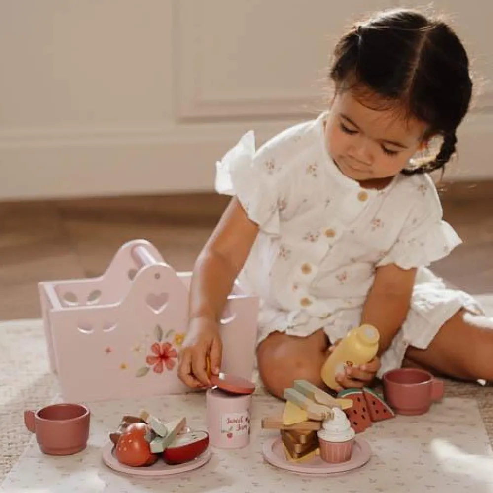 Little Dutch Houten Picknickset - Meerkleurig - Essentials