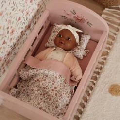 Little Dutch Houten poppenbedje - Roze - Essentials