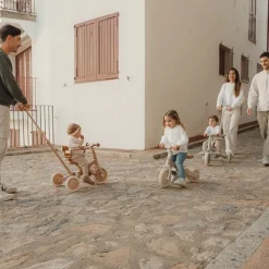 Little Dutch 4 in 1 Driewieler Pink
