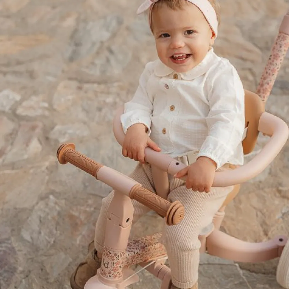 Little Dutch 4 in 1 Driewieler Pink