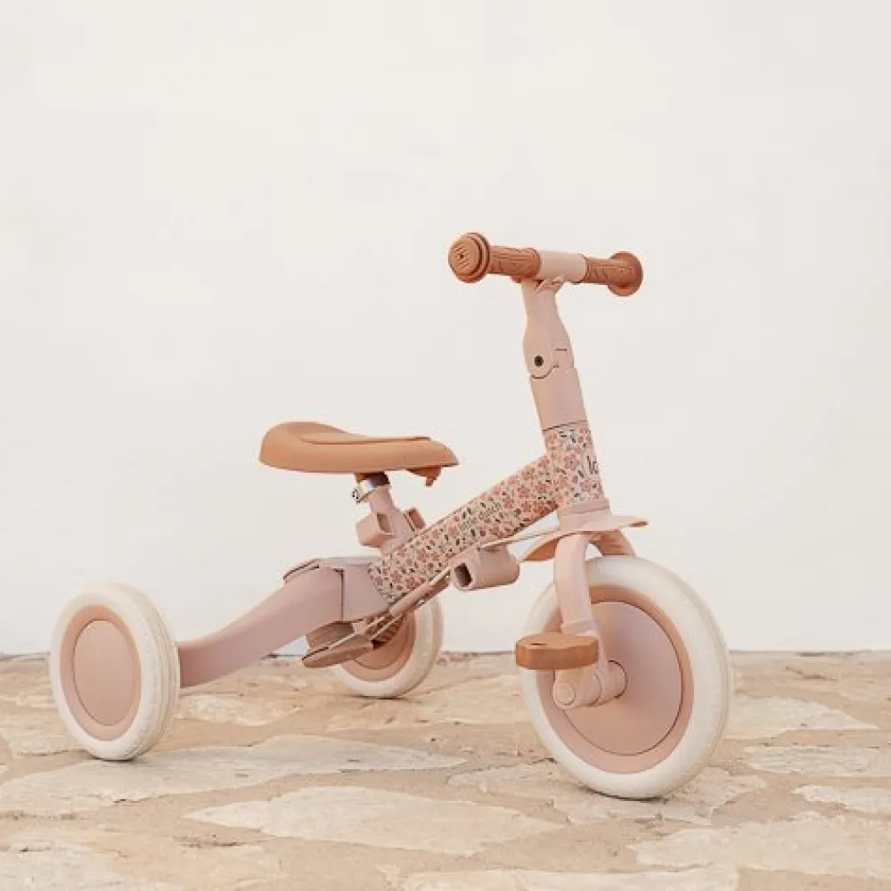 Little Dutch 4 in 1 Driewieler Pink