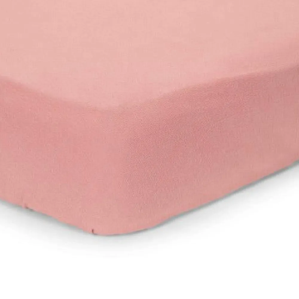 Little Dutch Junior hoeslaken - Roze - Maat Junior - Essentials
