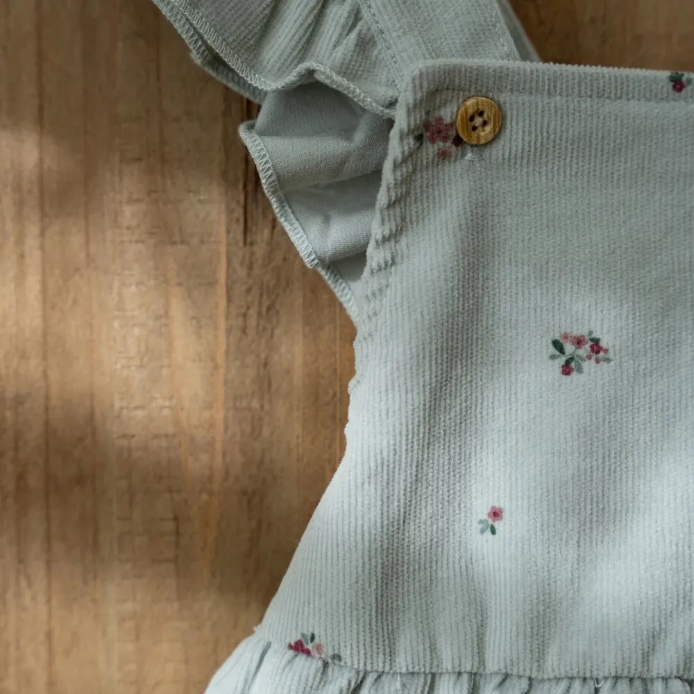 Little Dutch Jurk mouwloos - Groen - Fairy Garden