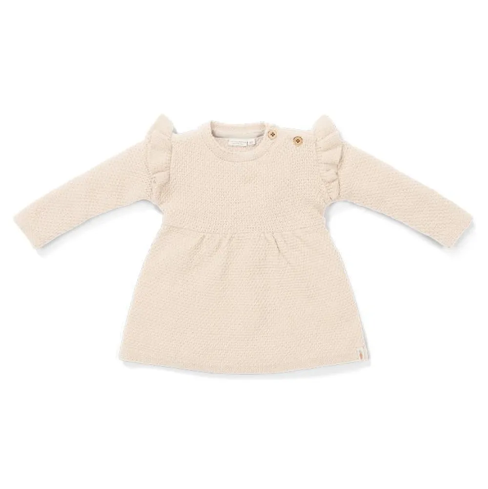 Little Dutch Jurk - Zand - Newborn Naturals
