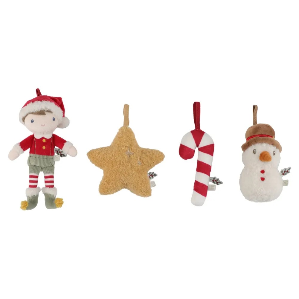 Little Dutch Kersthangers Jim Set – Meerkleurig – Christmas