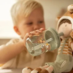 Little Dutch Kinderglas 250 ml Met Rietje Little Farm