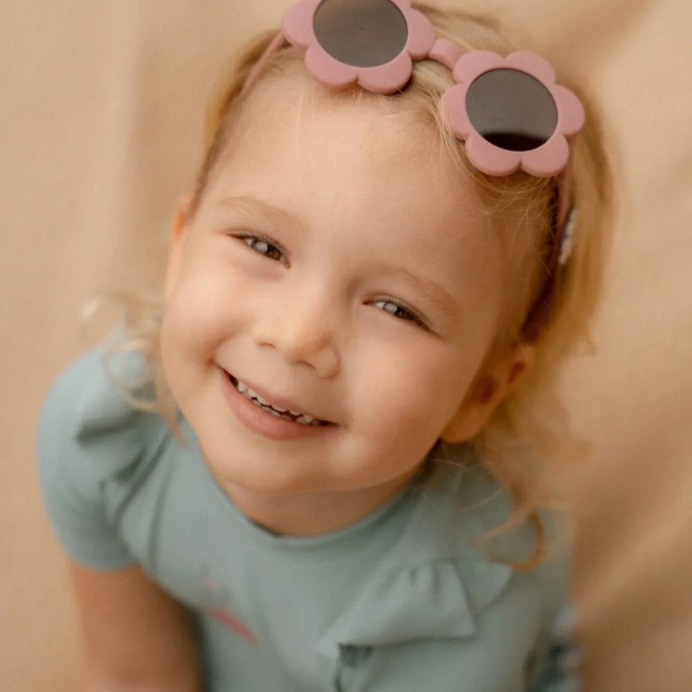 Little Dutch Kinderzonnebril Bloem Roze