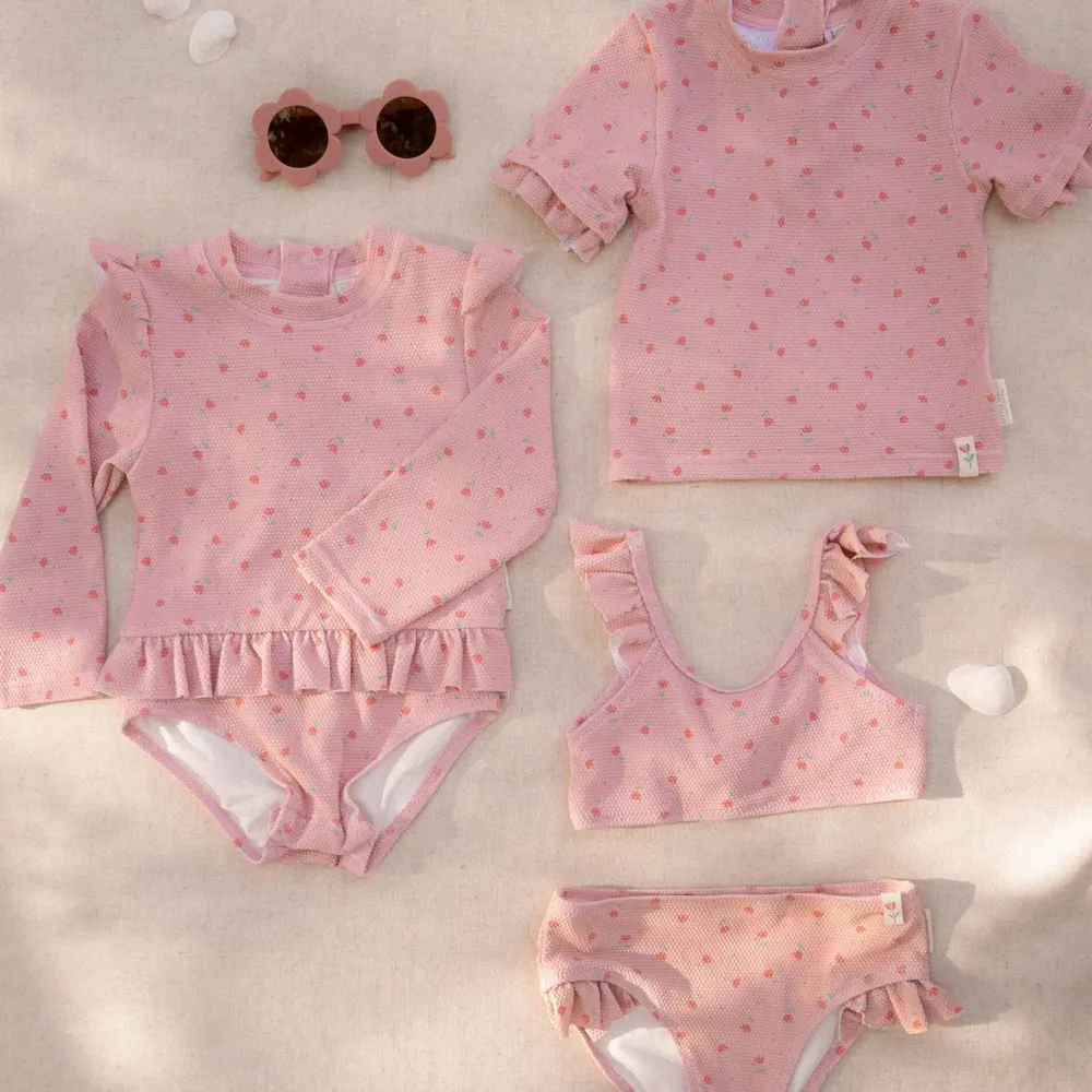 Little Dutch Kinderzonnebril Bloem Roze