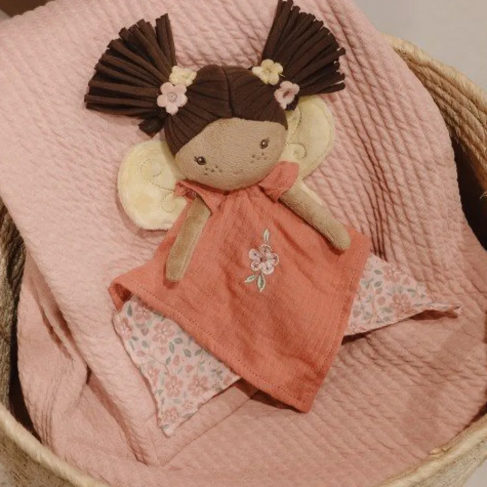 Little Dutch Knuffeldoekje Fairy Evi - Roze - Fairy Garden