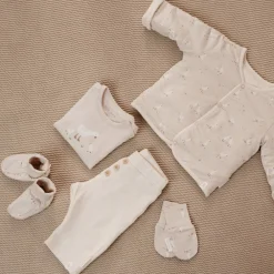 Little Dutch Krabwantjes - Beige - Maat one size - Newborn Naturals - Little Goose