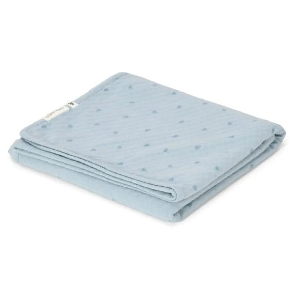 Little Dutch Ledikant deken - Blauw - Essentials