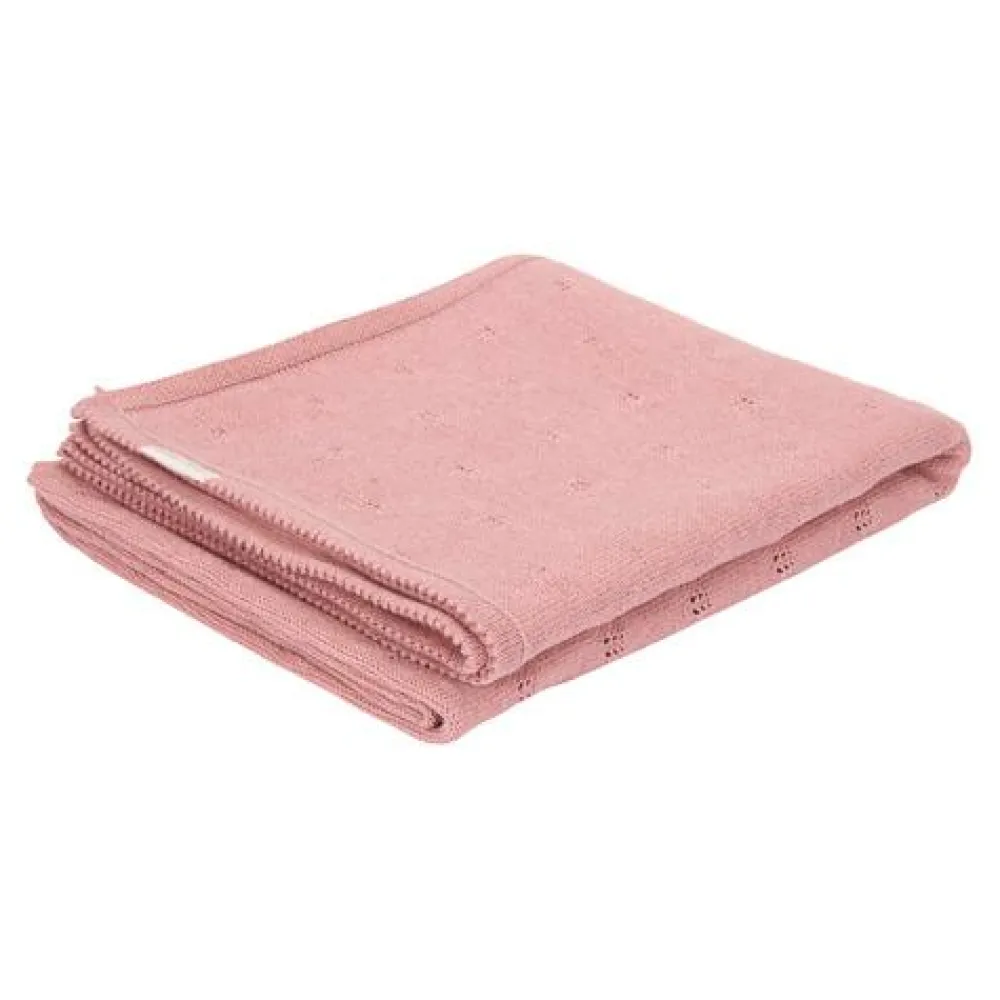 Little Dutch Ledikantdeken - Roze - Essentials