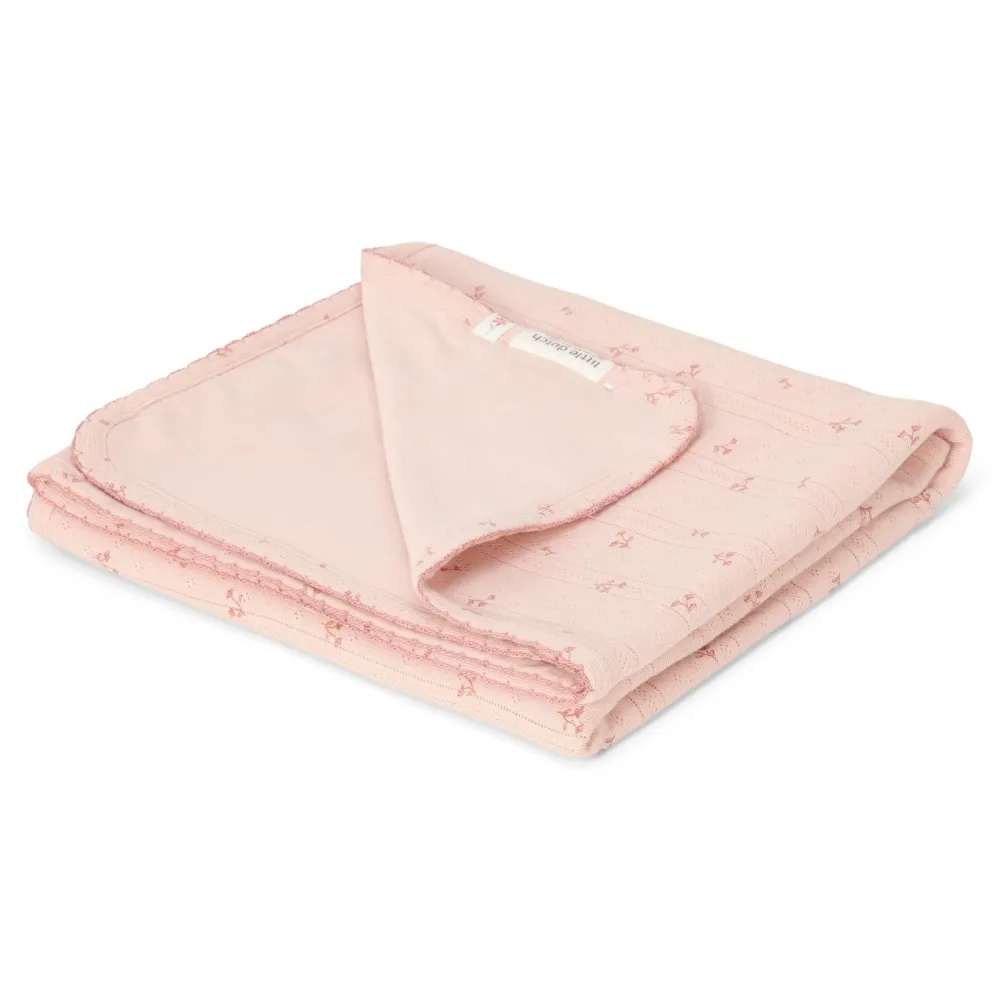 Little Dutch Ledikant deken - Roze - Essentials