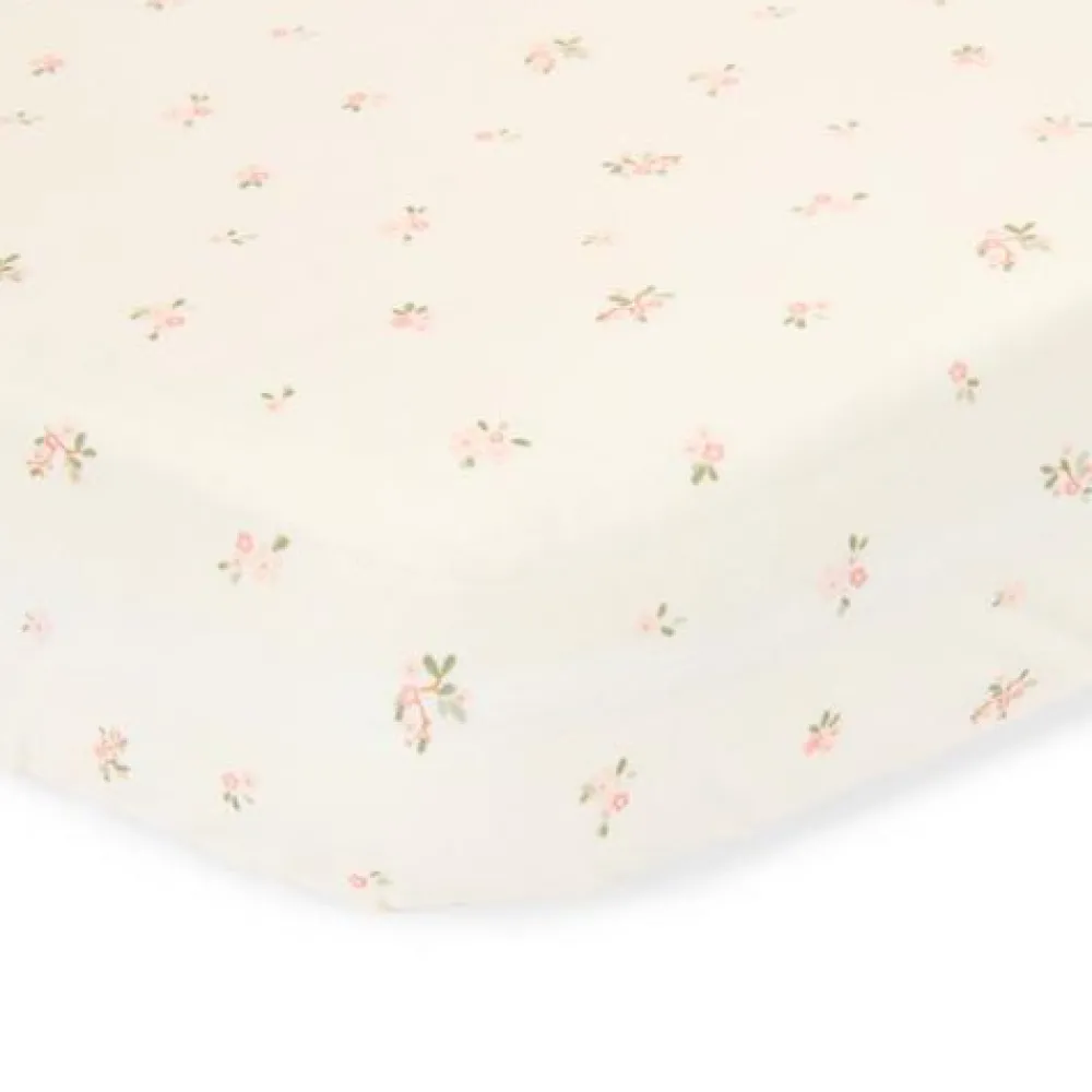 Little Dutch Ledikant hoeslaken - Wit - Fairy Garden - Fairy Blossom