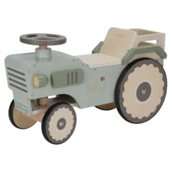 Little Dutch Loopauto - Groen - Little Farm