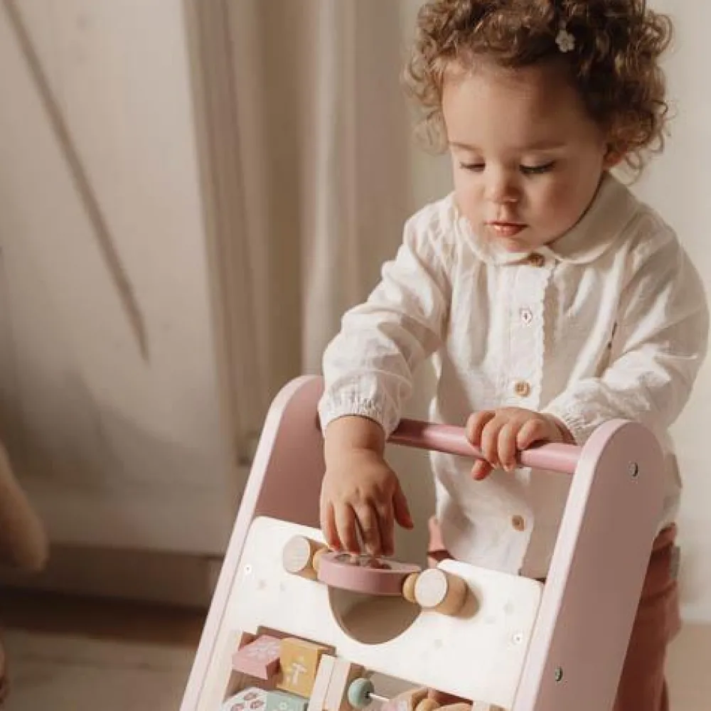 Little Dutch Loopwagen - Roze - Fairy Garden