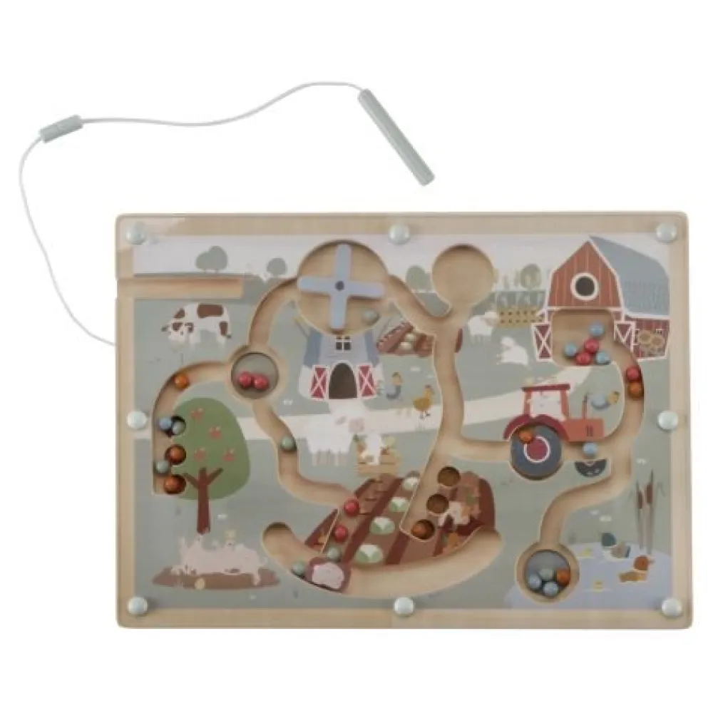 Little Dutch Magnetisch doolhof - Meerkleurig - Little Farm