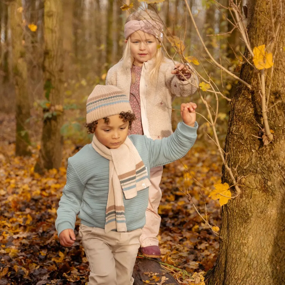 Little Dutch Muts - Bruin - Forest Friends - Stripe