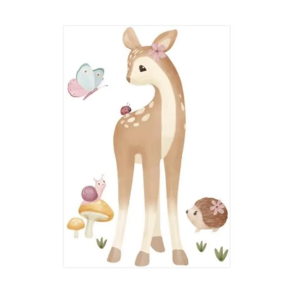 Little Dutch Muurstickers - Meerkleurig - Fairy Garden