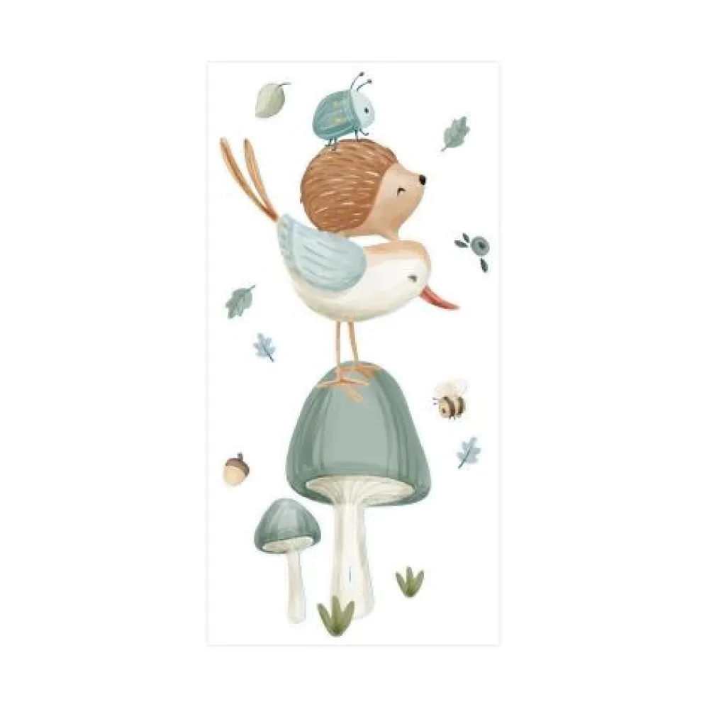 Little Dutch Muurstickers - Meerkleurig - Forest Friends