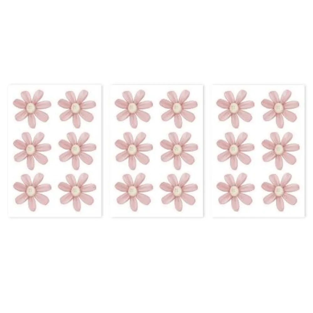 Little Dutch Muurstickers - Roze - Fairy Garden
