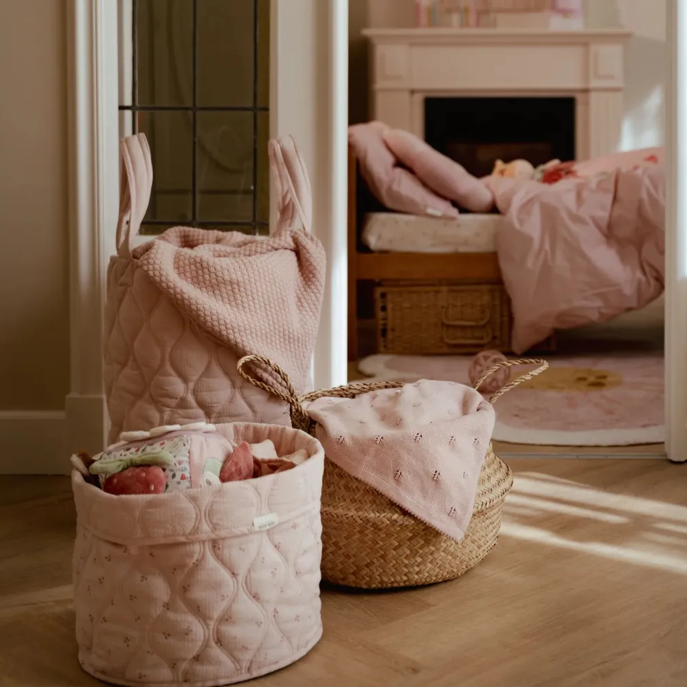 Little Dutch Opbergmand groot - Roze - Essentials